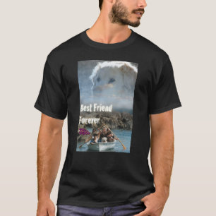 Camiseta Bob o cão - melhor amigo para sempre
