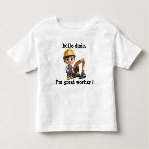 Camiseta Bob o construtor alô cara construção