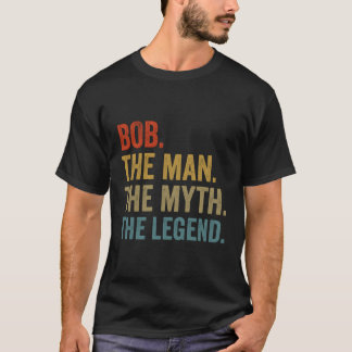 Camiseta Bob O Mito O Dia de os pais Da Lenda