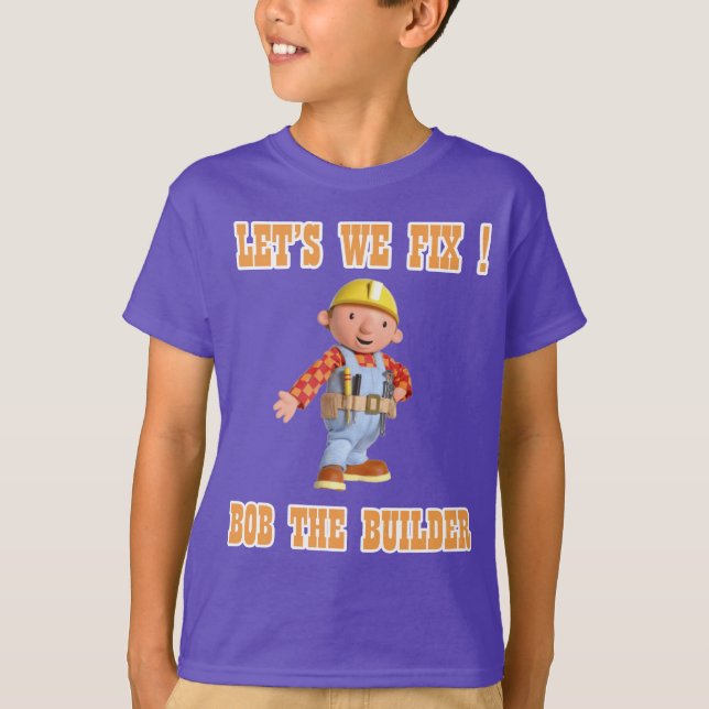 Camiseta Bob, o Vamos do Construtor conserte-o (Frente)