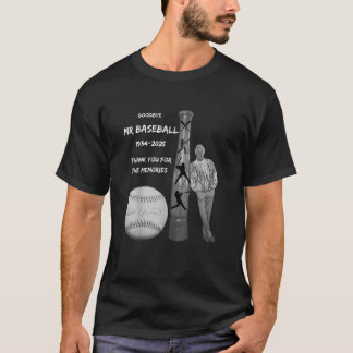 Camiseta Bob Uecker - Sr. Lenda do Beisebol da Primeira Fil