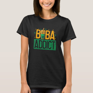 Camiseta Boba Addict Bubble milk Tea Drinker