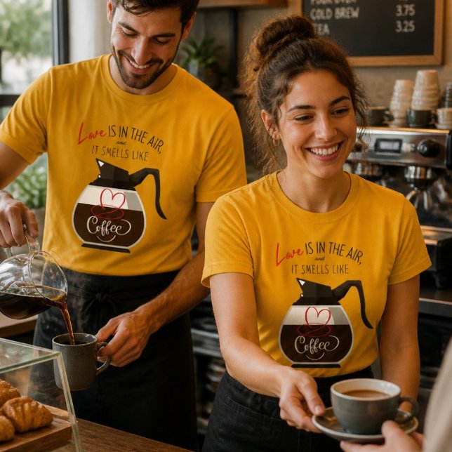 Camiseta Boba Amor e Café (Criador carregado)