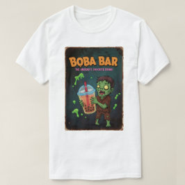 Camiseta Boba Bar – A Bebida Favorita dos Mortos-V