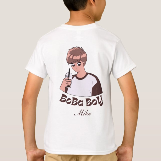 Camiseta Boba Boy, chá de boba (Verso)