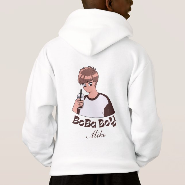 Camiseta Boba Boy, chá de boba (Verso)