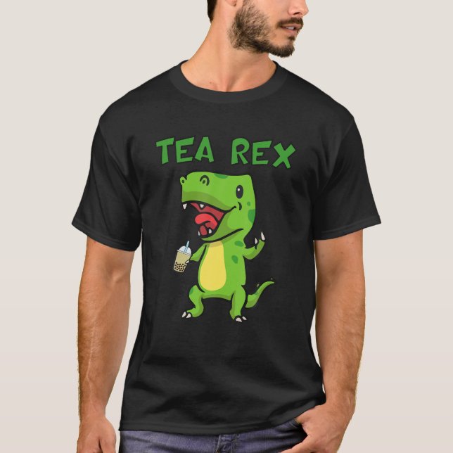 Camiseta Boba Bubble Tea Rex (Frente)