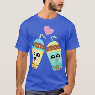 Camiseta Boba Cups Kawaii Anime - Bubble Tea Boba Tea 169