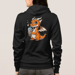 Camiseta Boba Dragão Casaco Com Zíper Adulto