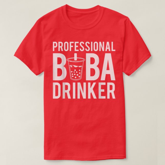 Camiseta Boba Drinker Bubble Tea 1570 (Frente do Design)