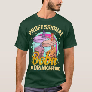 Camiseta Boba Drinker Funny Bubble Tea e Milk