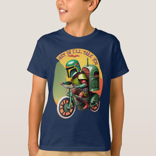 Camiseta Boba Fett Delivery (Frente)