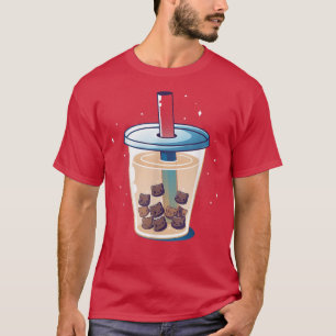 Camiseta Boba Gatinhos Anime Cats Boba Tea Bubble Japonês K