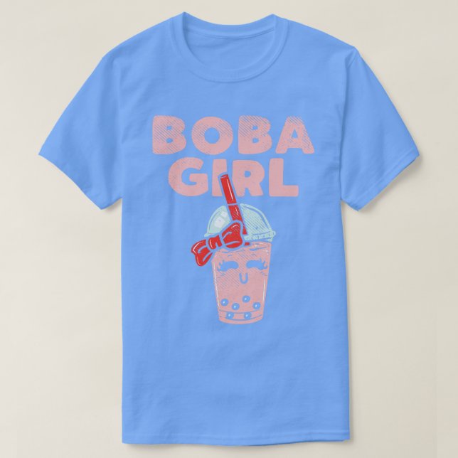 Camiseta Boba Girl (Frente do Design)