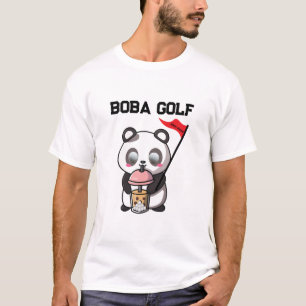 Camiseta Boba Golf Chá de Leite Golfe de Bolha Golfis