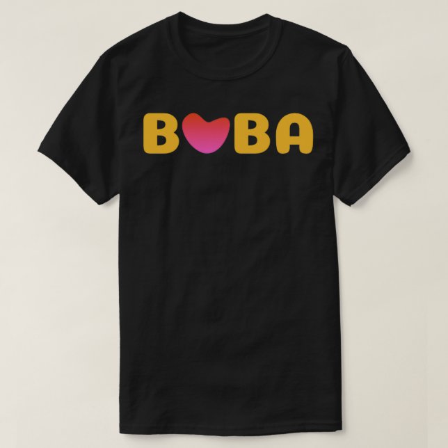 Camiseta Boba Love (Frente do Design)
