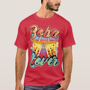 Camiseta Boba Lover Bubble Tea Graphic Premium