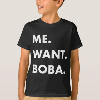Camiseta Boba Milk Tea Engraçado Bebida Asiática