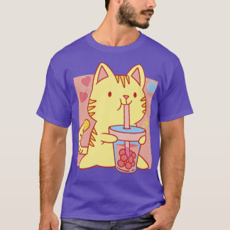 Camiseta Boba Neko Kawaii