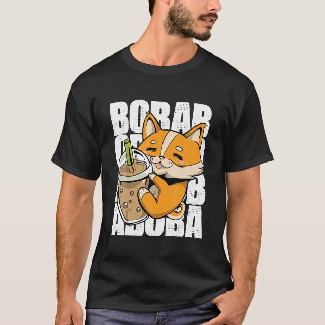Camiseta Boba Tea Boba Tea Drinker (Frente)