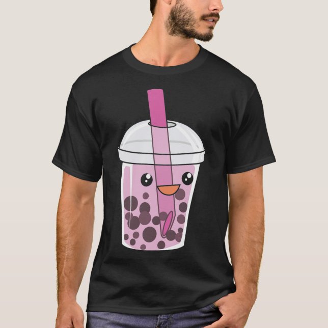 Camiseta Boba Tea Bubble Bubbles bibi block pôsberg (Frente)