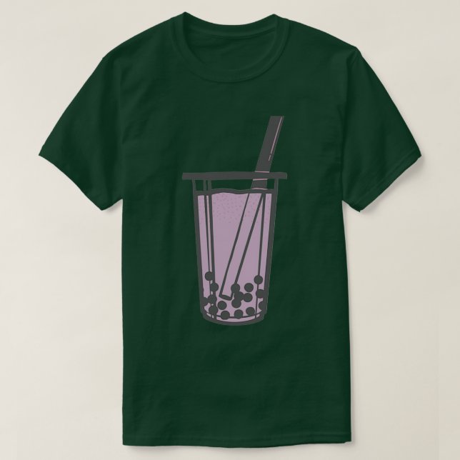 Camiseta Boba Tea Bubble Tea 1 (Frente do Design)
