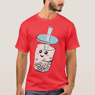Camiseta Boba Tea, Bubble Tea - Cute Kawaii milk Tea Lover