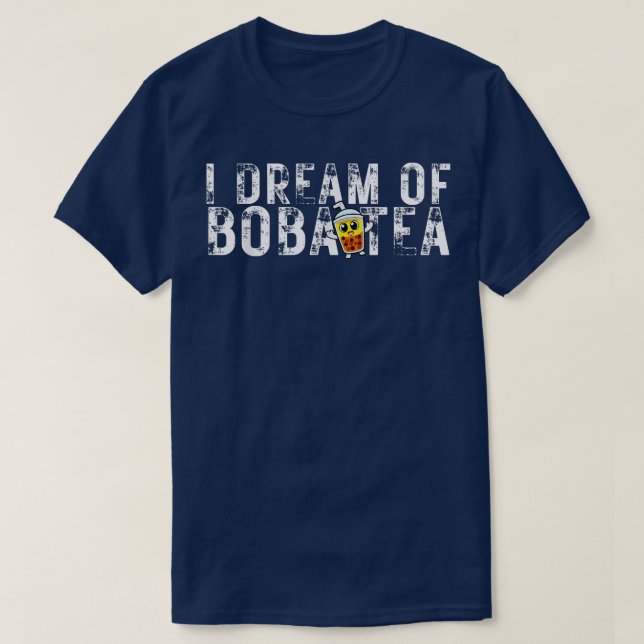 Camiseta Boba Tea Bubble Tea Lover Anime Kawaii Japonês Mi (Frente do Design)