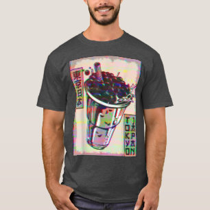 Camiseta Boba Tea Bubble Tea Tokyo Japão Vaporwave Aestheti