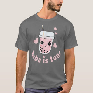 Camiseta Boba tea é amor