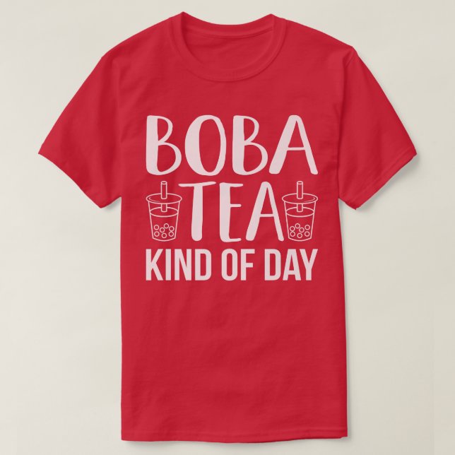 Camiseta Boba Tea Kind Day Bubble Kawaii Tea Ramen Graph (Frente do Design)