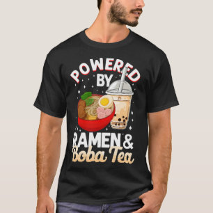Camiseta Boba Tea Powered By Ramen & Boba, cavalos show jum