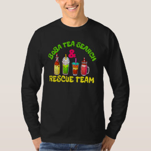 Camiseta Boba Tea Search Rescut Team Para Boba Tea