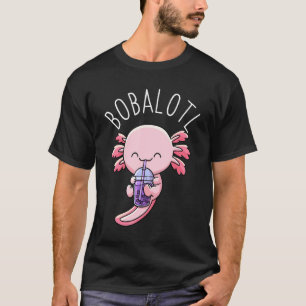 Camiseta Bobalotl Axolotl Boba Tea Bubble milk