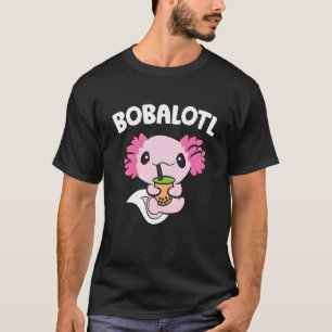 Camiseta Bobalotl Axolotl Bubble Tea Bubble milk Boba Tea A