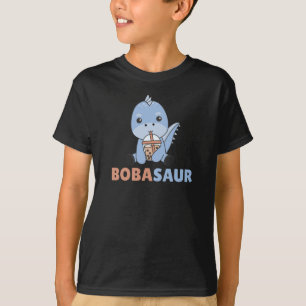 Camiseta Bobasaur Boba Dinosaur Dino Bubble Tea