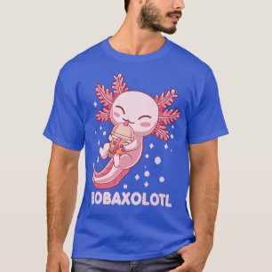 Camiseta Bobaxolotl Boba Tea Bubble milk Kawaii Axolot