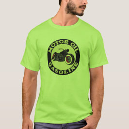 Camiseta - Bobber - motor Oil Gasoline -