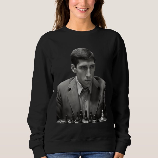 Camiseta Bobby Behind Chess Board (Frente)