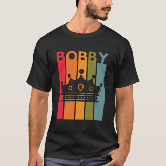 Camiseta Bobby Gift Idea For Boys Men Retro First Name Vint