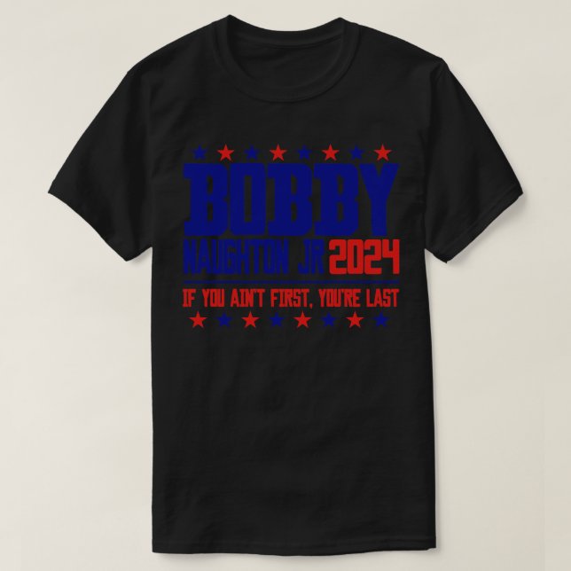 Camiseta Bobby Naughton Jr 2024 (Frente do Design)