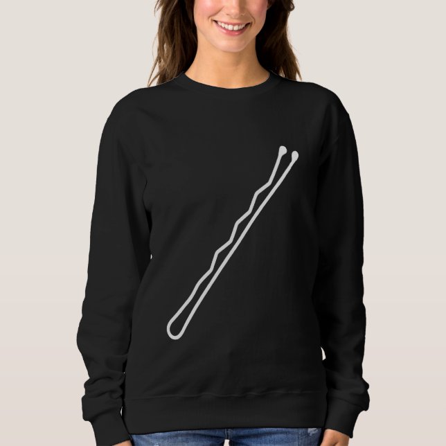 Camiseta Bobby Pin Hairpin Hairdresser Hairstylist Beauty S (Frente)