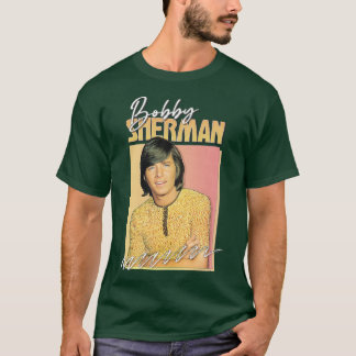 Camiseta Bobby Sherman Retro 1970s Design de Ventilador Est