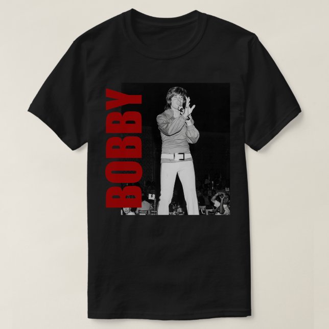 Camiseta Bobby Sherman Retro Aestético Fan Art 3° (Frente do Design)