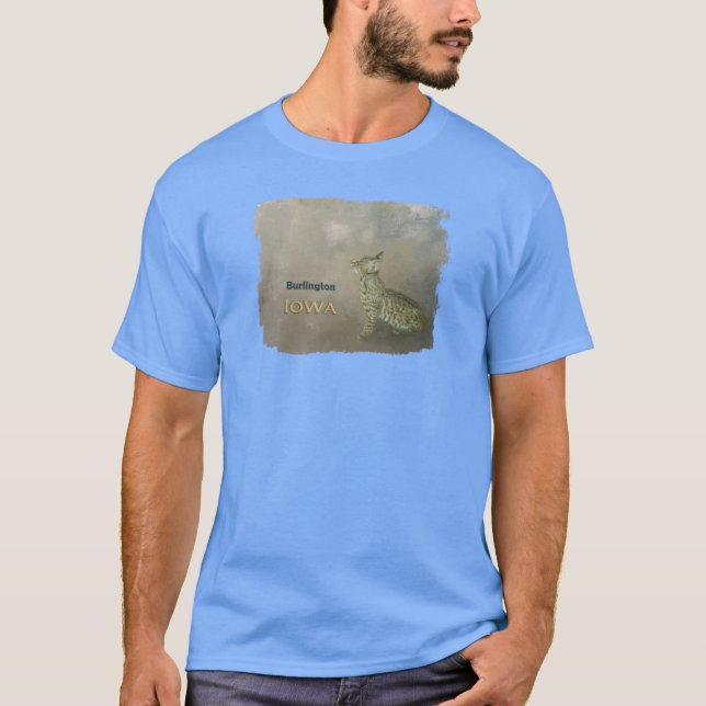 Camiseta Bobcat Burlington Iowa (Frente)