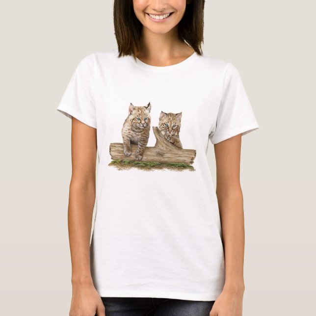 Camiseta Bobcat Kittens oriental (Frente)