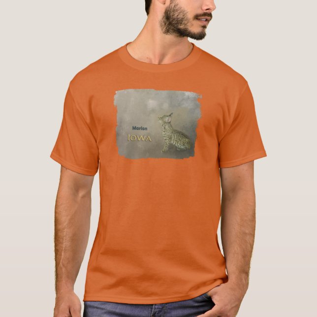Camiseta Bobcat Marion Iowa (Frente)