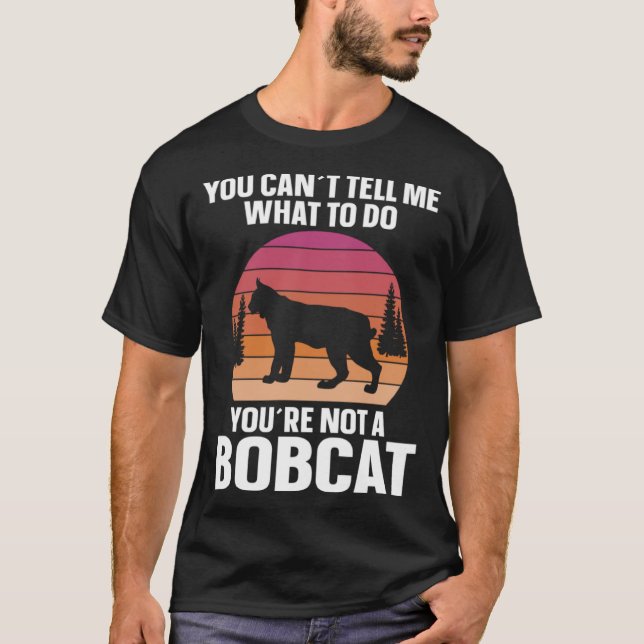 Camiseta Bobcat Retro Vintage 80s (Frente)