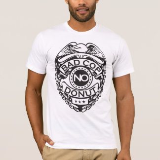 Camiseta Bobina má nenhuma rosquinha - preto