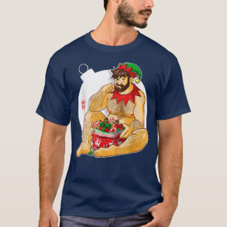 Camiseta Bobo Bear - Adam Gosta de presentes Santas - Natal